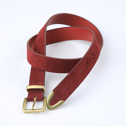 Cinturon Houston Burgundy Humana