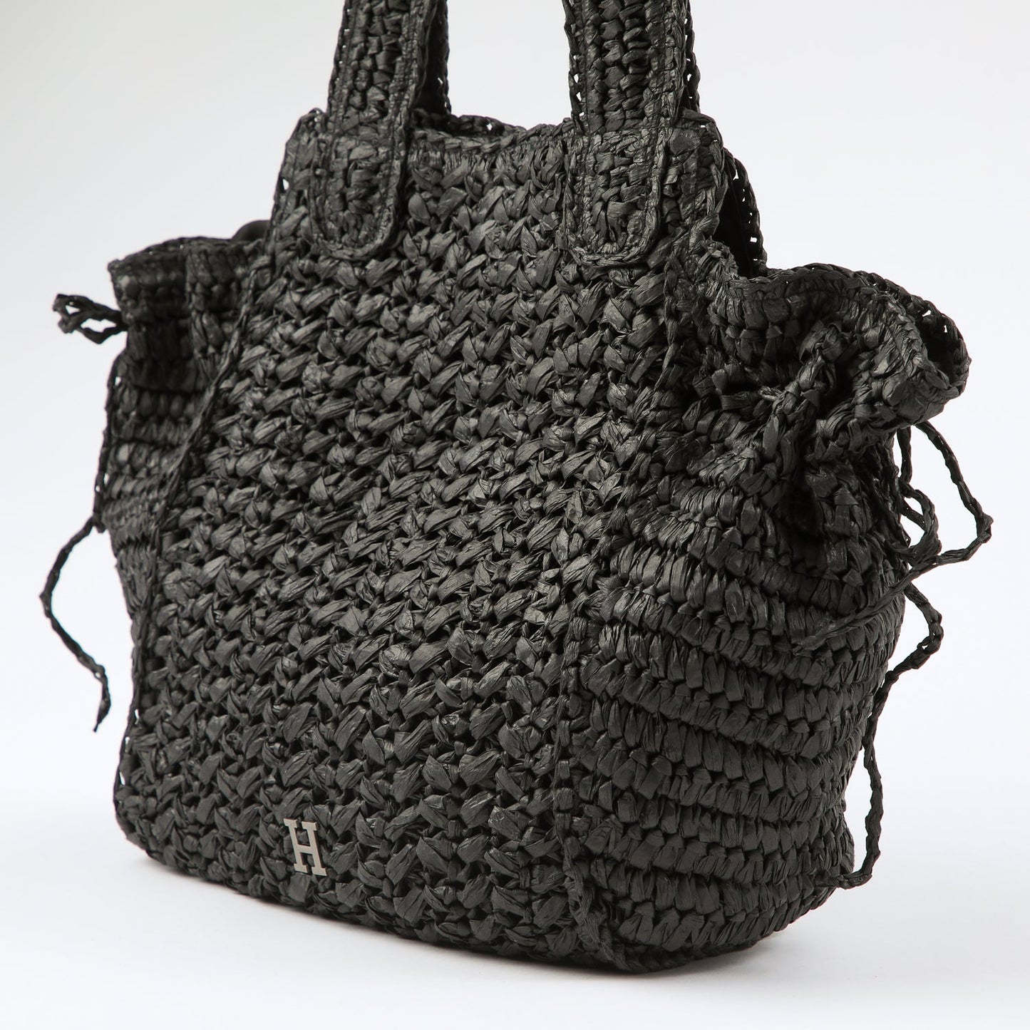 Cartera De Playa Positano Black Humana