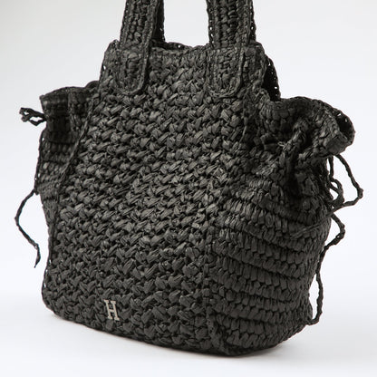 Cartera De Playa Positano Black Humana