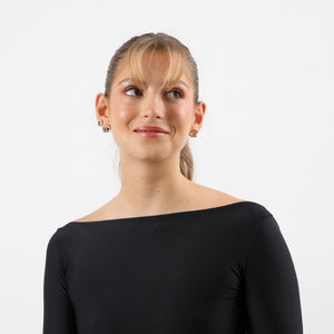 Aros Set Nora Dorado Humana