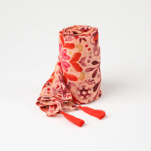 Pañuelo Estampado Bignonia Pink I-D