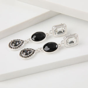 Aros Largo Queen Negro Tatienne