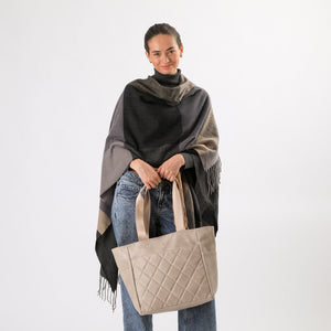 Cartera Tote Perugia Beige I-D