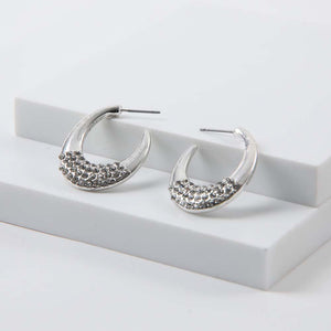 Aros Argolla Zepellin Plateado i-D