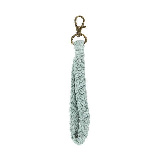 Llavero Braided Verde Agua Humana
