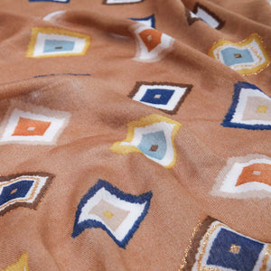 Pañuelo Estampado Jeán Café Humana