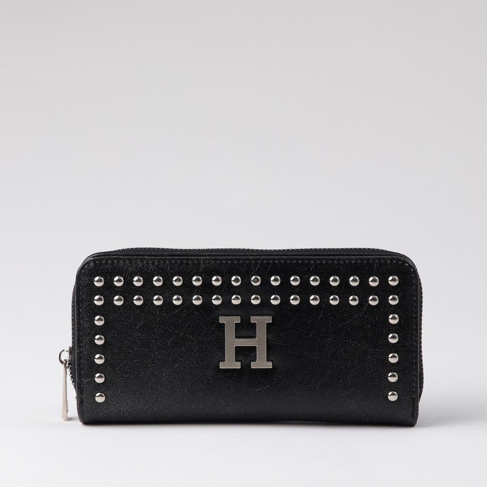 Billetera Grande Rain Negro Humana