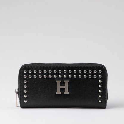 Billetera Grande Rain Negro Humana