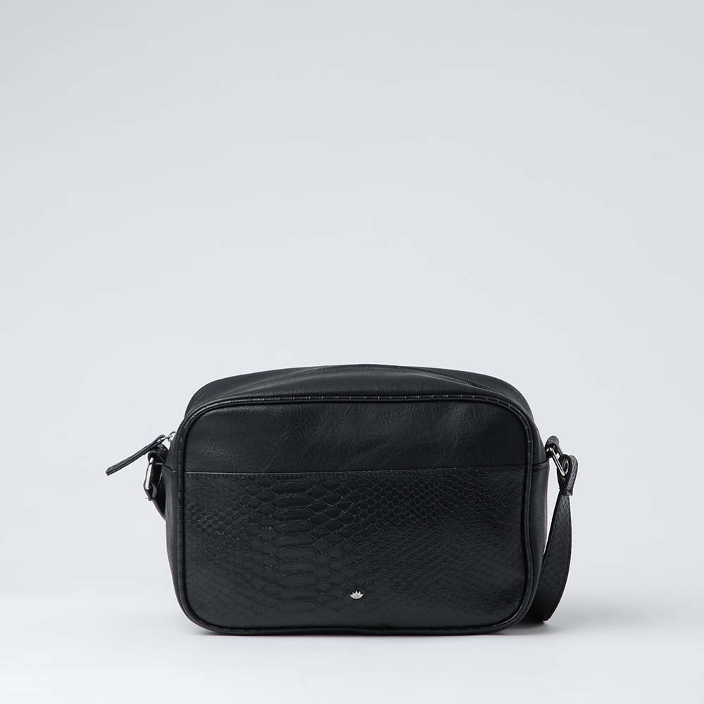 Cartera Cruzada Gilli Negra i-D