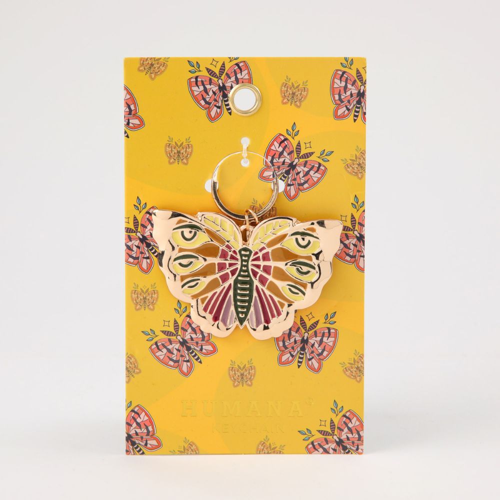 Llavero Butterfly Rosado Humana