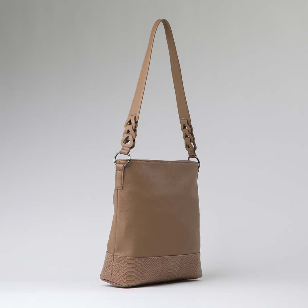 Cartera Hombro Zarah Beige Tatienne