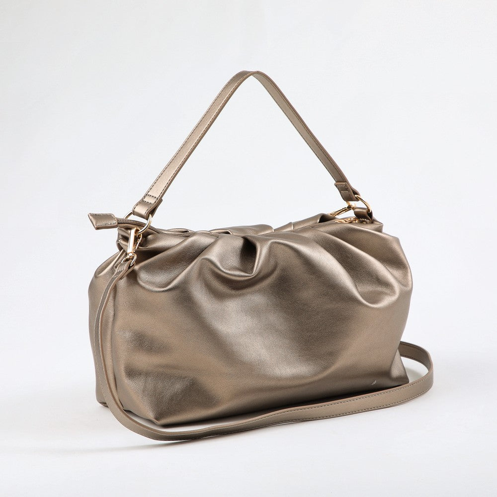 Cartera Cruzada Bromelia Bronze I-D