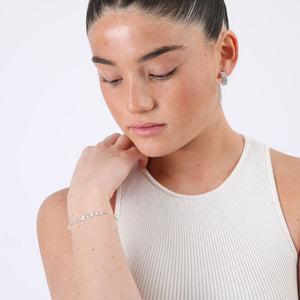 Pulsera Celine Plateado ID