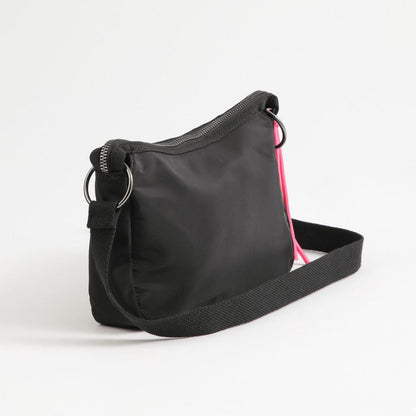 Cartera Bandolera Burgos Nylon Negro ID