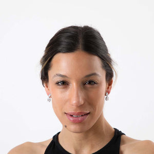 Aros Mediano Aveiro Plateado Humana