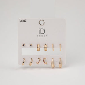 Aros Set Star Dorado i-D