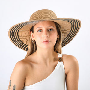 Sombrero Malibu Natural Humana