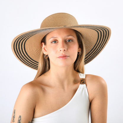 Sombrero Malibu Natural Humana