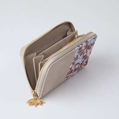 Billetera Mediana Kel Beige i-D