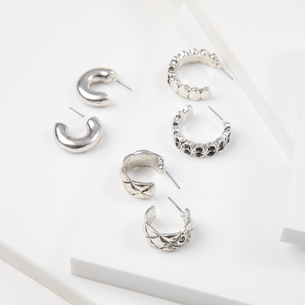 Set De Aros Isabel Dorado Humana