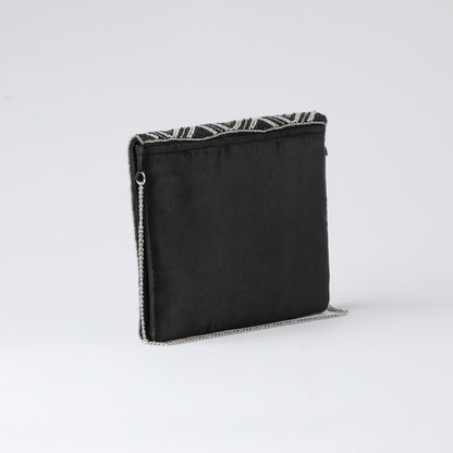 Clutch Cannes Plateado Humana