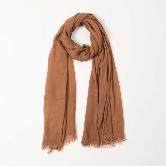Pañuelo Liso Café Tisu Tatienne