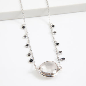 Collar Corto Cat Plateado Humana