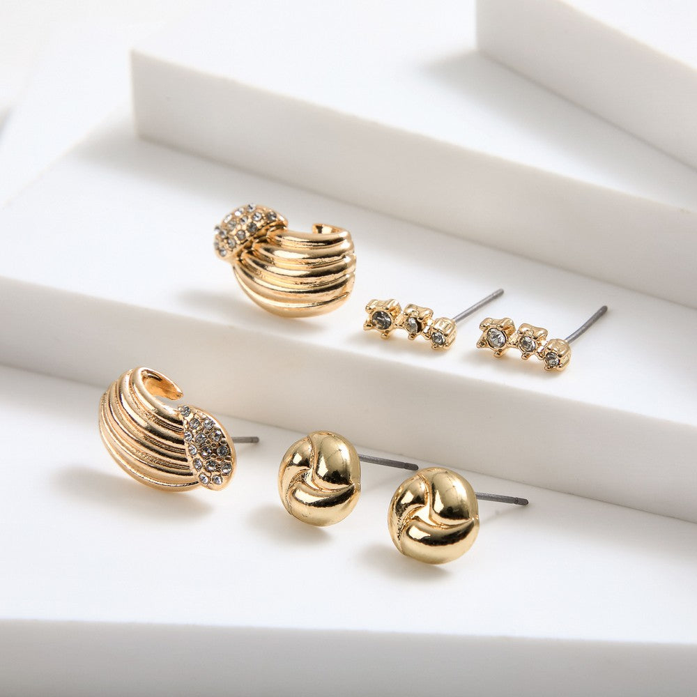 Set De Aros Alia Dorado Tatienne