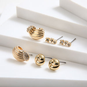 Set De Aros Alia Dorado Tatienne