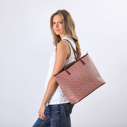 Cartera Hombro Ani Burgundy Tatienne