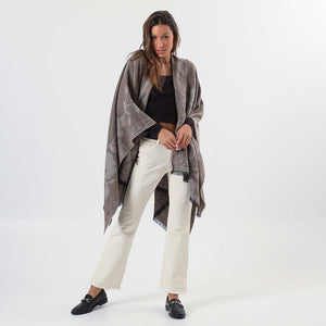 Poncho Café Blossom Tatienne