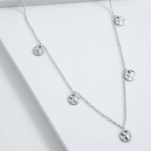 Collar Corto Alcudia Plateado Humana