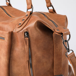 Cartera Hombro Vittoria Camel Humana