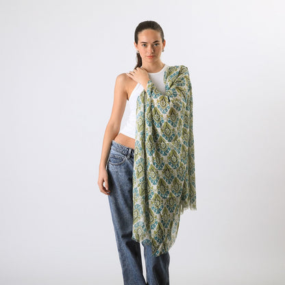 Pañuelo Estampado Derek Verde Humana