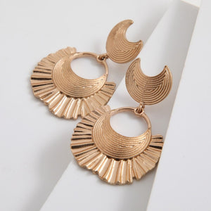 Aros Mediano Zami Dorado Humana