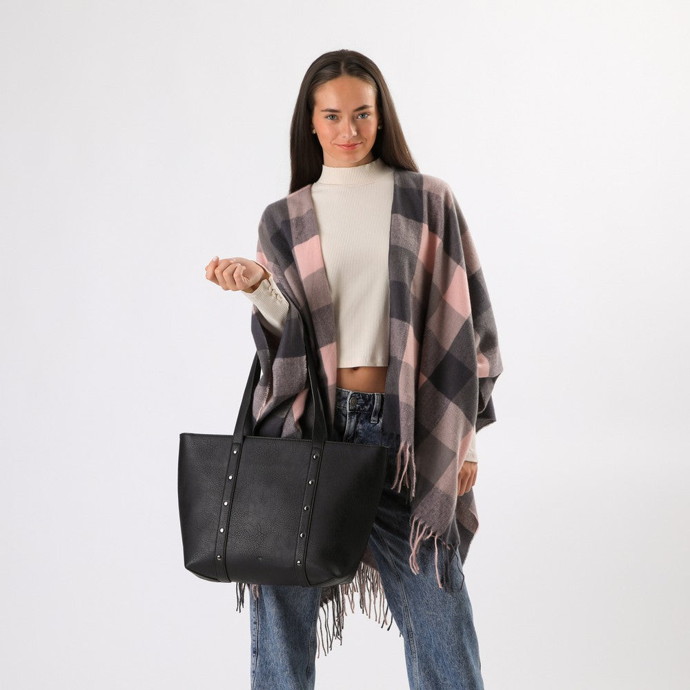 Cartera Tote Lugo Negro I-D