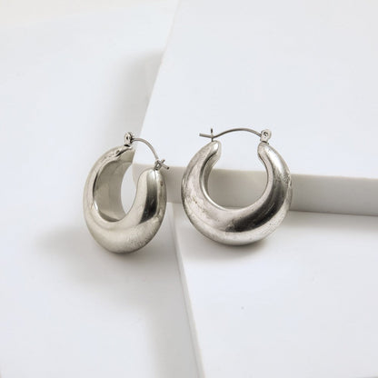 Aros Argollas Jasna Plateado I-D
