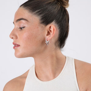 Argollas Georgina Plateado ID