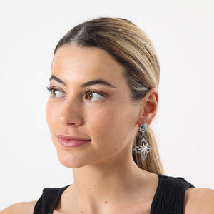 Aros Medianos Bali Plateados i-D