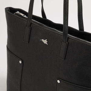 Cartera Tote Eyre Nylon Negro Tatienne