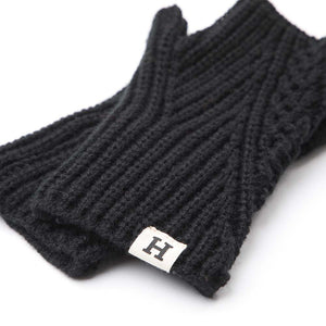 Guante Trenza Negro Humana