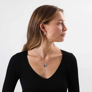 Collar Corto Linkin Plateado i-D