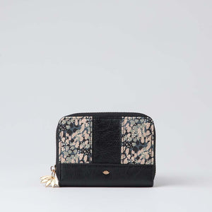 Billetera Mediana Ophelia Negra i-D