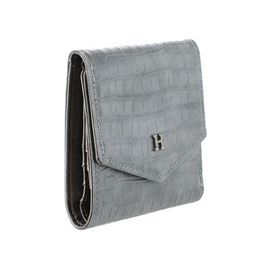 Billetera Chica Grey Safari Gris Humana