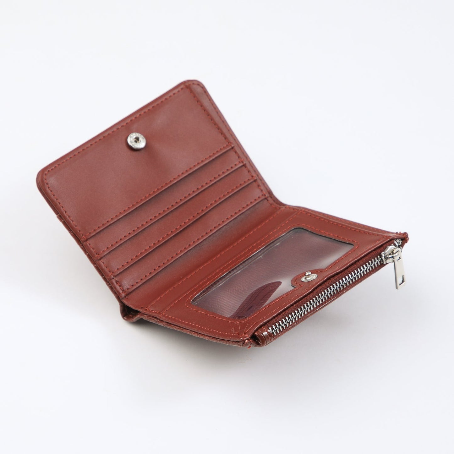 Billetera Mediana Vigo Burgundy Tatienne