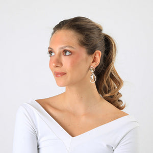 Aros Largos Cami Dorado Humana