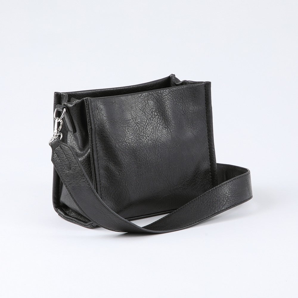 Cartera Cruzada Mony Black Tatienne