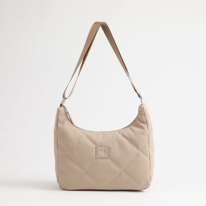 Cartera Bandolera Samoa Nylon Beige Tatienne