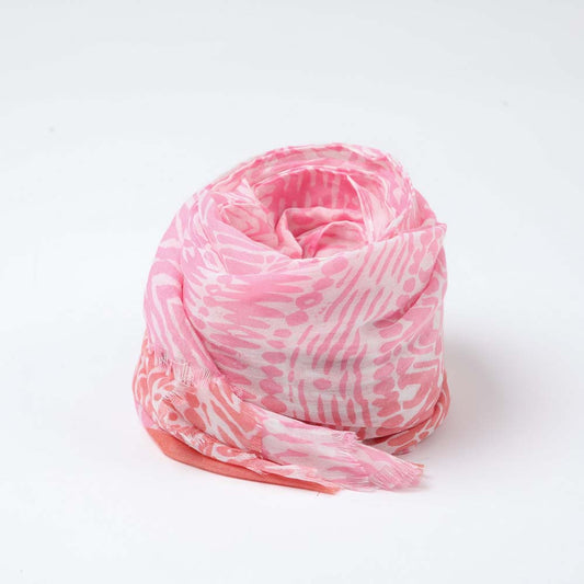 Pañuelo Estampado Dalia Rosado Tatienne
