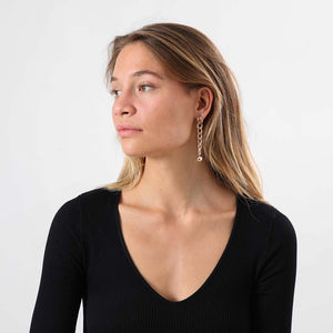 Aros Largo Celia Dorado i-D